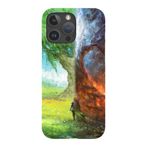 Fire, Thunder, Broken Tree Phone Case - Snap