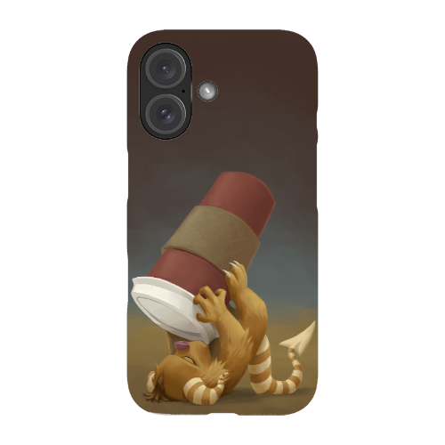Coffee Critter Chug Phone Case - Snap