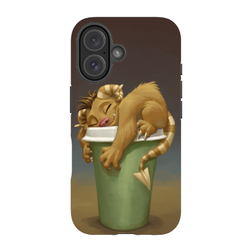 Coffee Critter Snug Phone Case - Tough