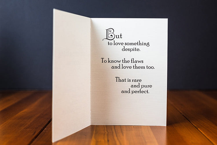 Anyone Can Love A Thing Greeting Card