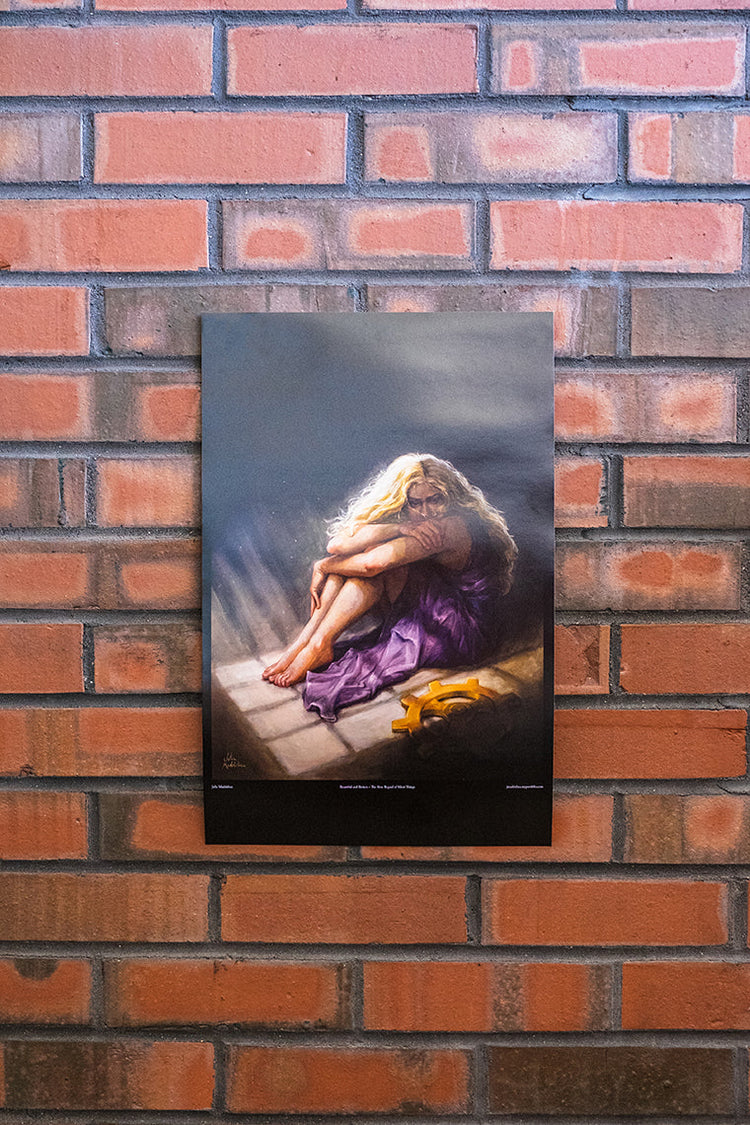 Beautiful and Broken Art Print