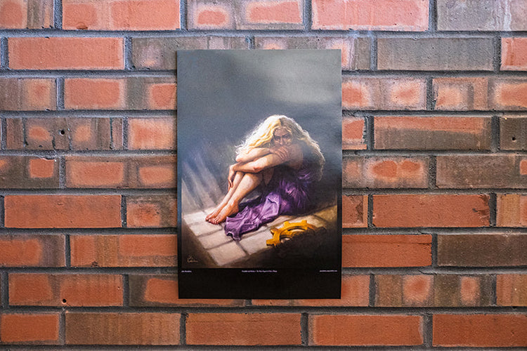 Beautiful and Broken Art Print