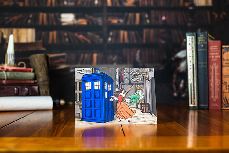 Denna Who? Greeting Card