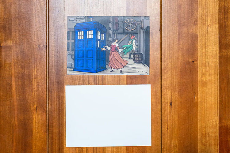 Denna Who? Greeting Card