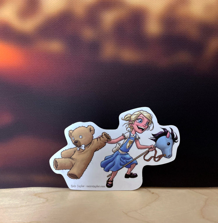 The Princess & Mr. Whiffle Sticker