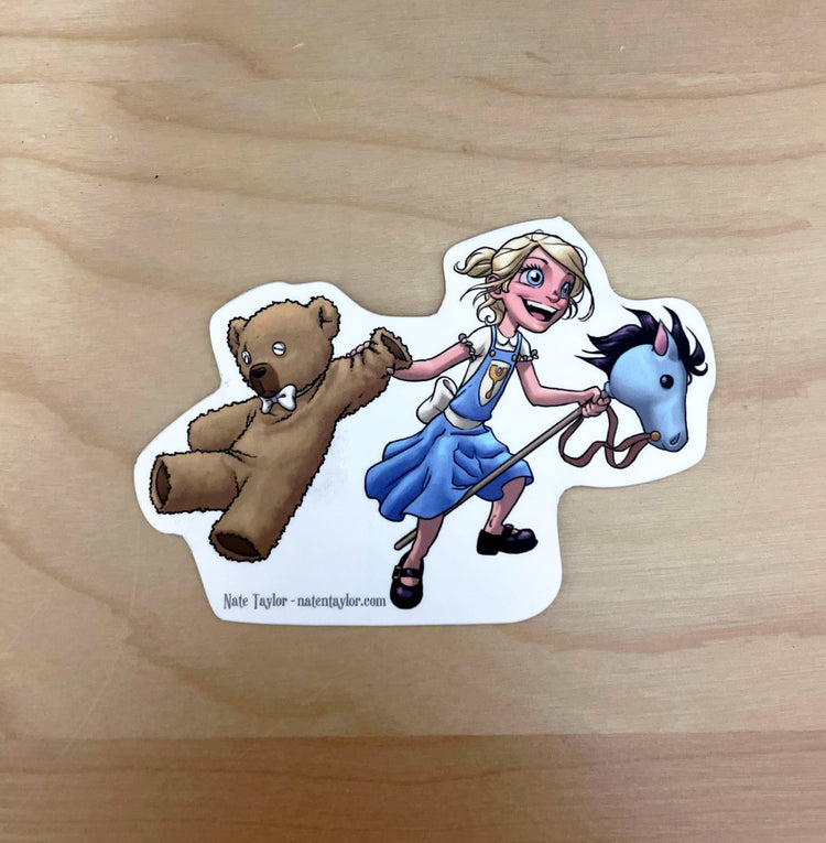 The Princess & Mr. Whiffle Sticker