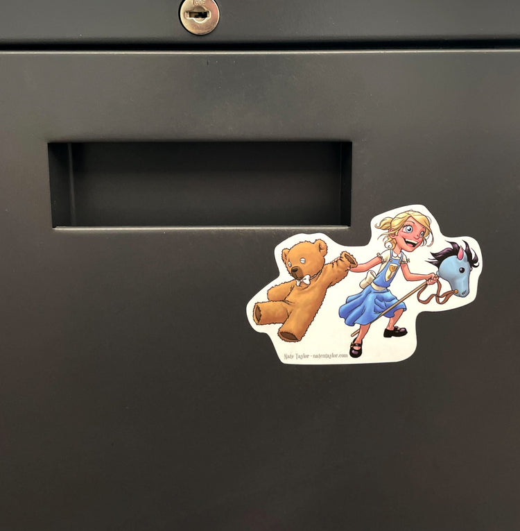 The Princess & Mr. Whiffle Sticker