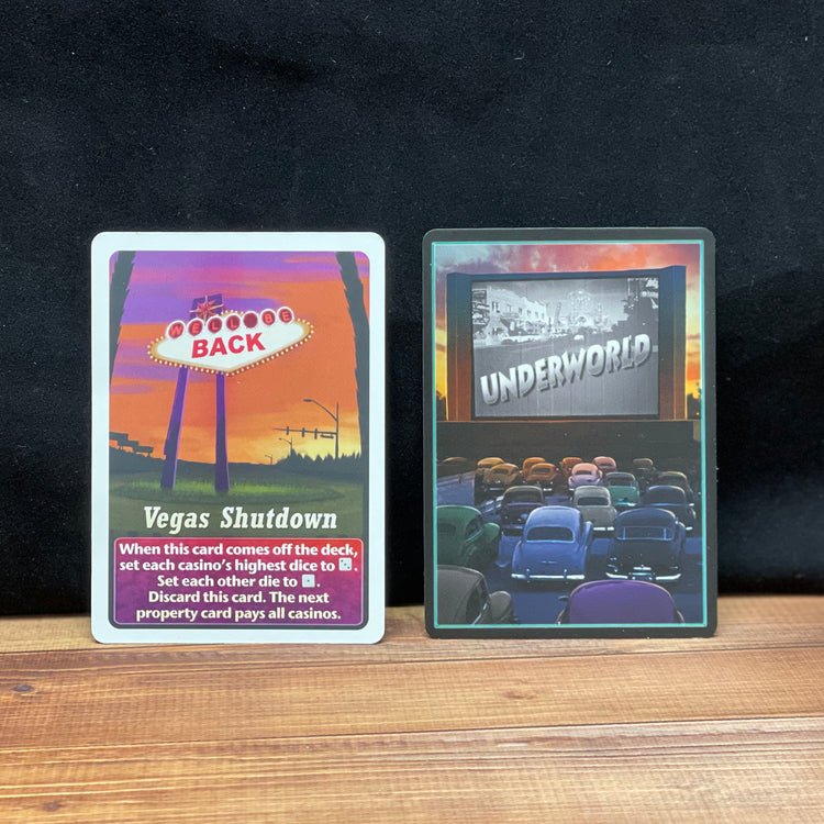 Vegas Shutdown: A Lords of Vegas Promo Card