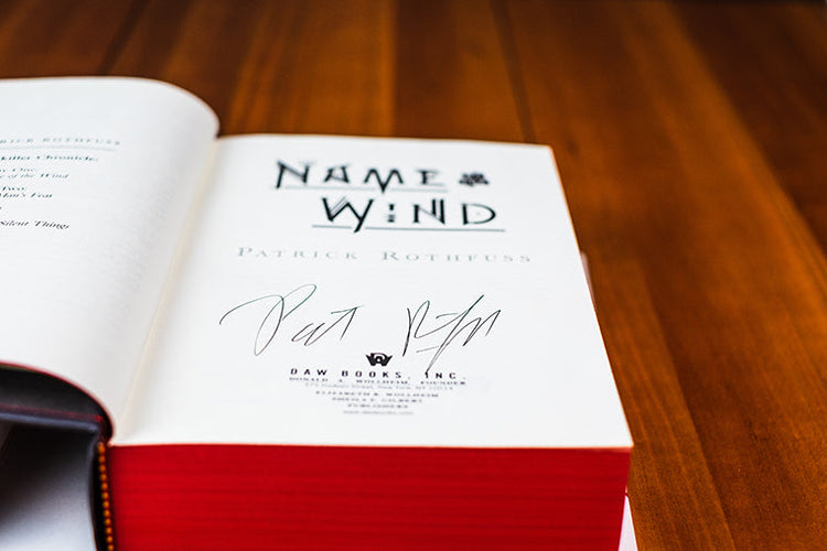 Signed 10th Anniversary Edition The Name of the Wind