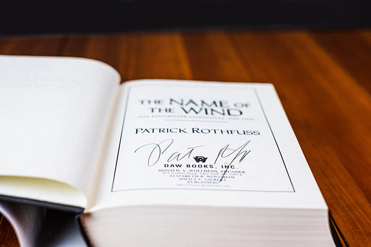Signed The Name of the Wind