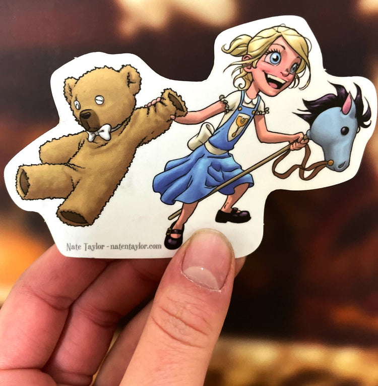 The Princess & Mr. Whiffle Sticker