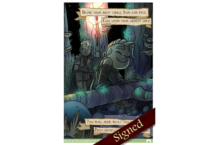 Art - Beneath The Forest Floor Lookouts Print