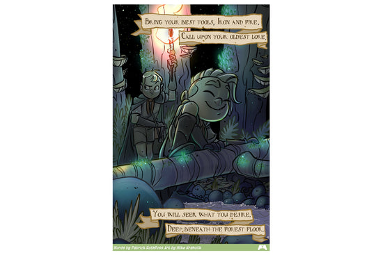 Art - Beneath The Forest Floor Lookouts Print