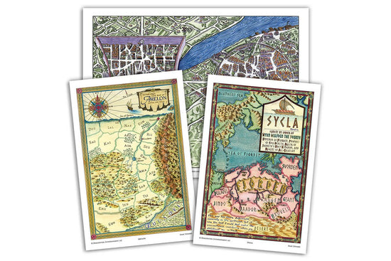 Art - Elantris Maps Set