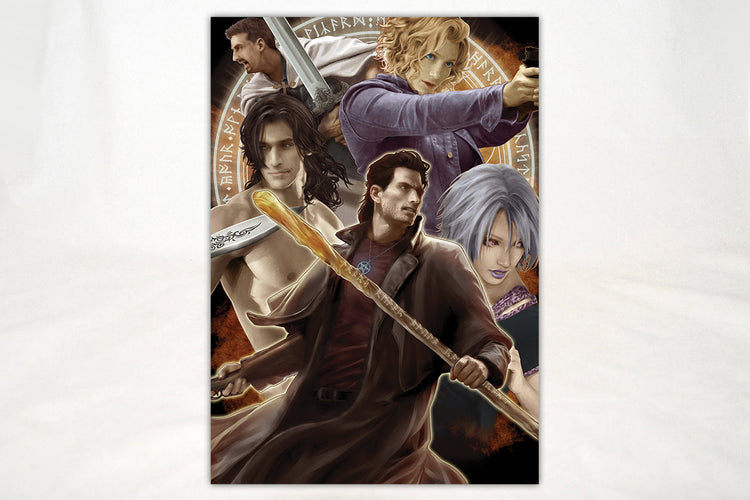 Art - The Dresden Files Team Dresden 2 Print