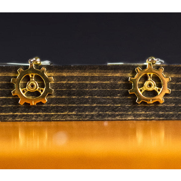 Auri's Brazen Gear Earrings