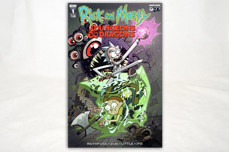 Books - Less Than Perfect Rick And Morty Dungeons & Dragons Comics