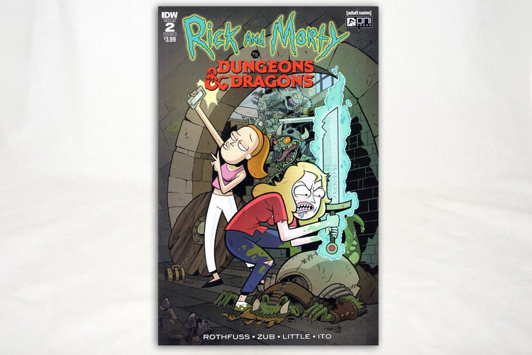 Books - Less Than Perfect Rick And Morty Dungeons & Dragons Comics