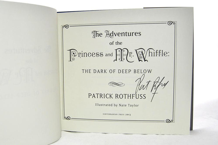 Books - The Adventures Of The Princess And Mr. Whiffle: The Dark Of Deep Below