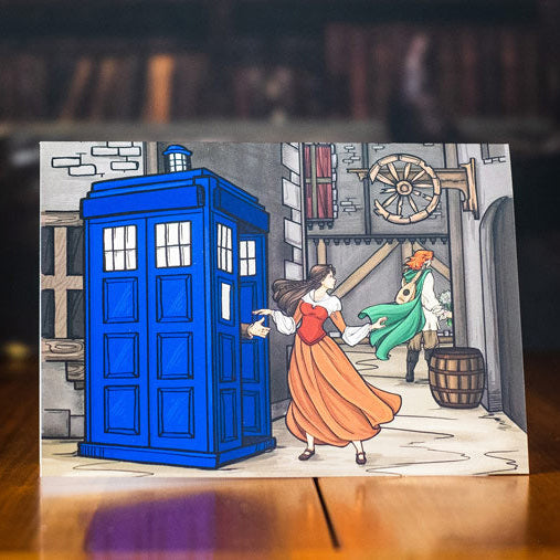 Denna Who? Greeting Card