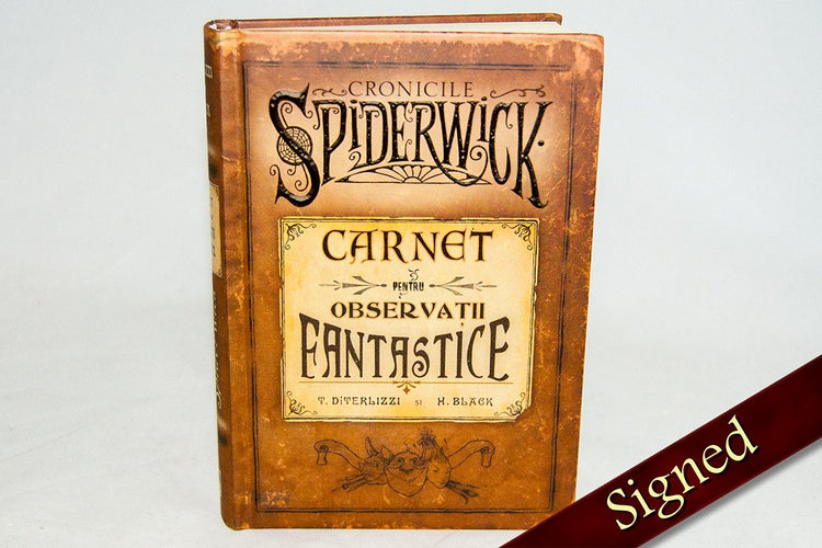Foreign Editions - Notebook For Fantastical Observations (Romanian)