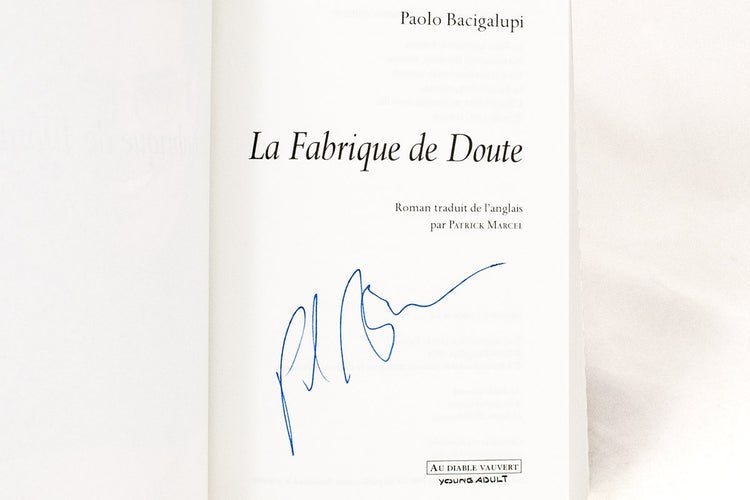 Foreign Editions - The Doubt Factory (French)