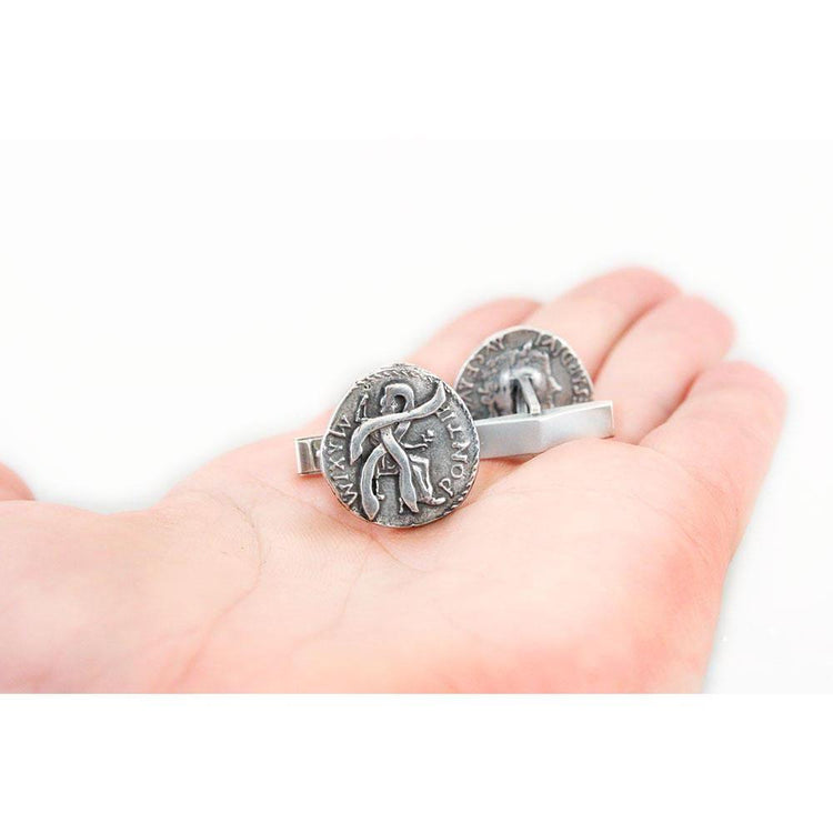 Jewelry - Anduriel's Blackened Denarius Cufflinks