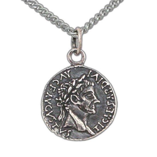Jewelry - Anduriel's Blackened Denarius Necklace