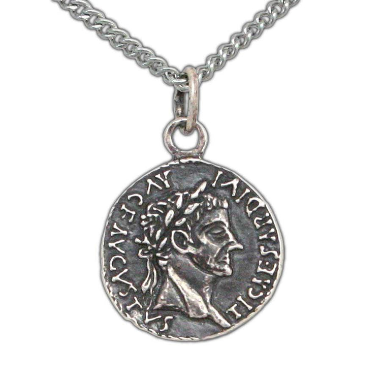 Jewelry - Anduriel's Blackened Denarius Necklace