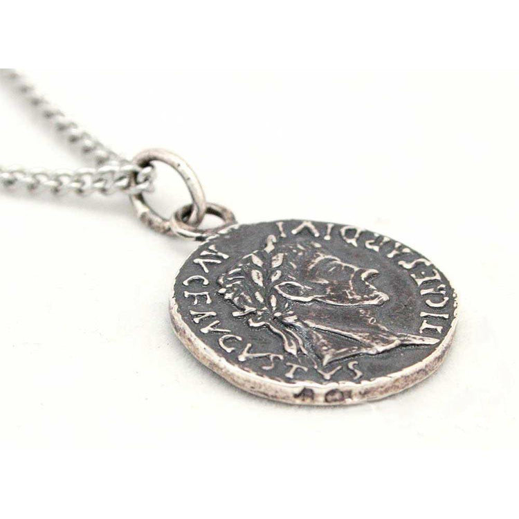 Jewelry - Anduriel's Blackened Denarius Necklace