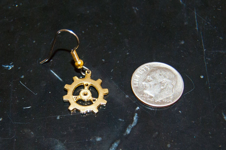 Jewelry - Auri's Brazen Gear Earrings