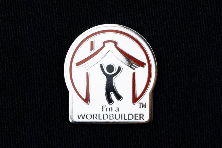 Jewelry - I'm A Worldbuilder Pin