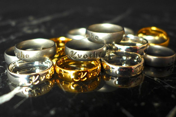 Jewelry - Kvothe's Vintish Court Rings