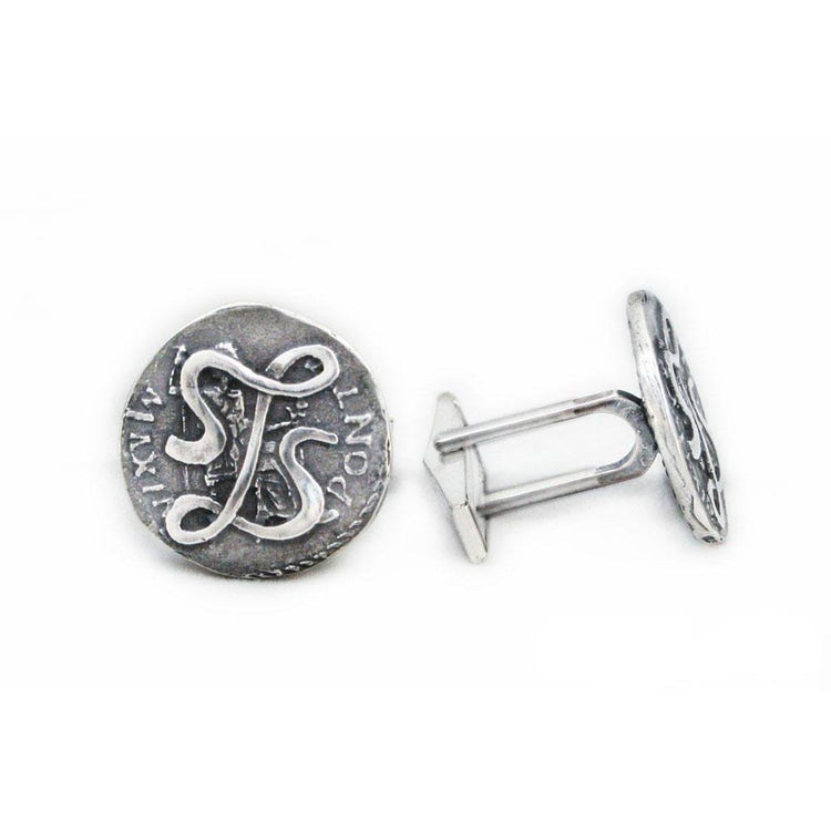 Jewelry - Lasciel's Blackened Denarius Cufflinks