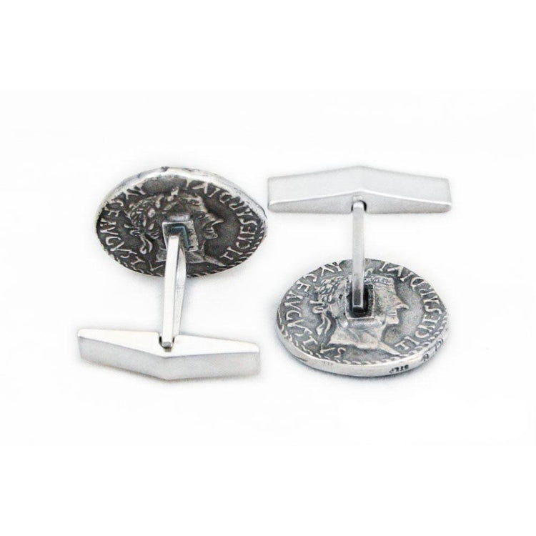 Jewelry - Lasciel's Blackened Denarius Cufflinks
