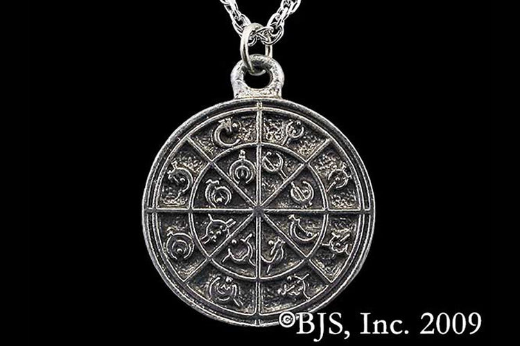 Jewelry - Mistborn Steel Alphabet Medallion