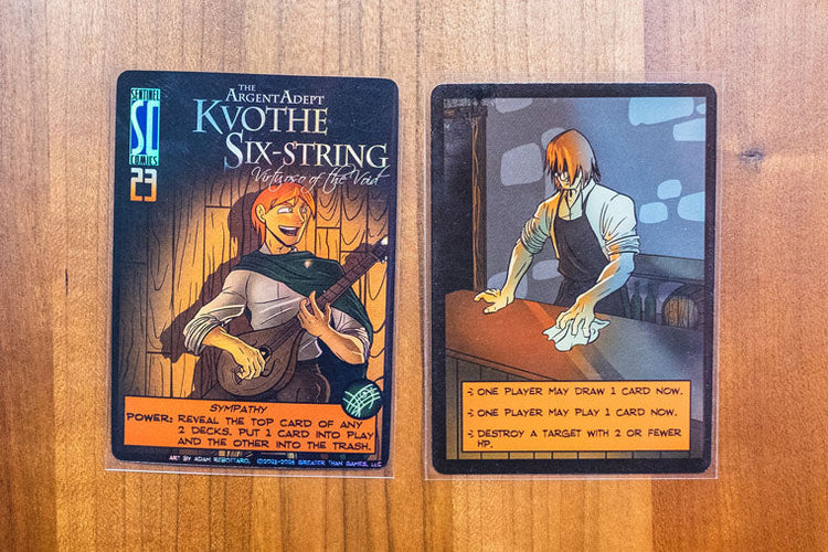 Limited Edition Kvothe Six-String Cards