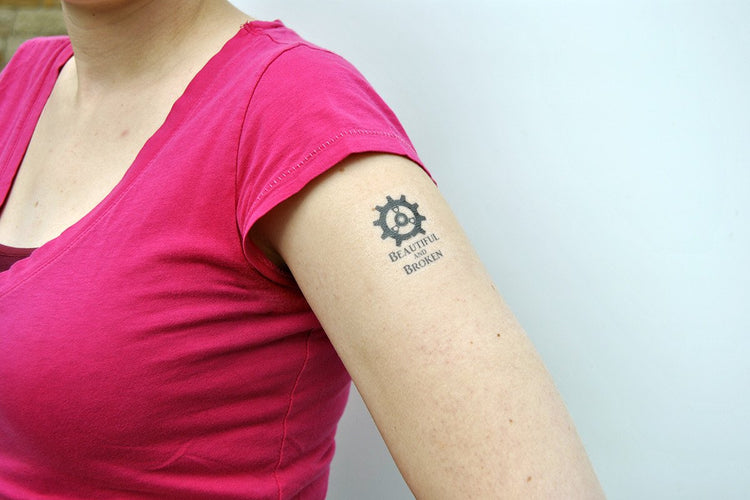 Miscellany - Beautiful And Broken Temporary Tattoos