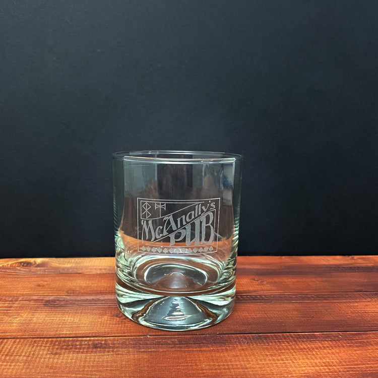 Mac's Pub Old-Fashioned Glass