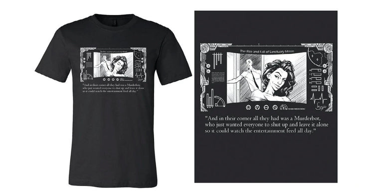 Sanctuary Moon Murderbot T-shirt