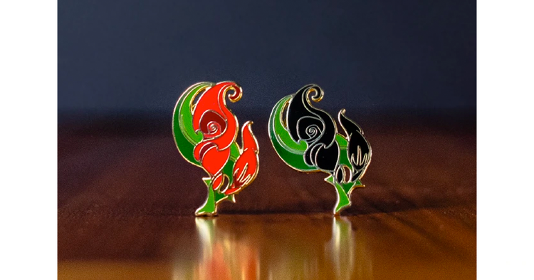 Selas Flower Pin 2- Pack