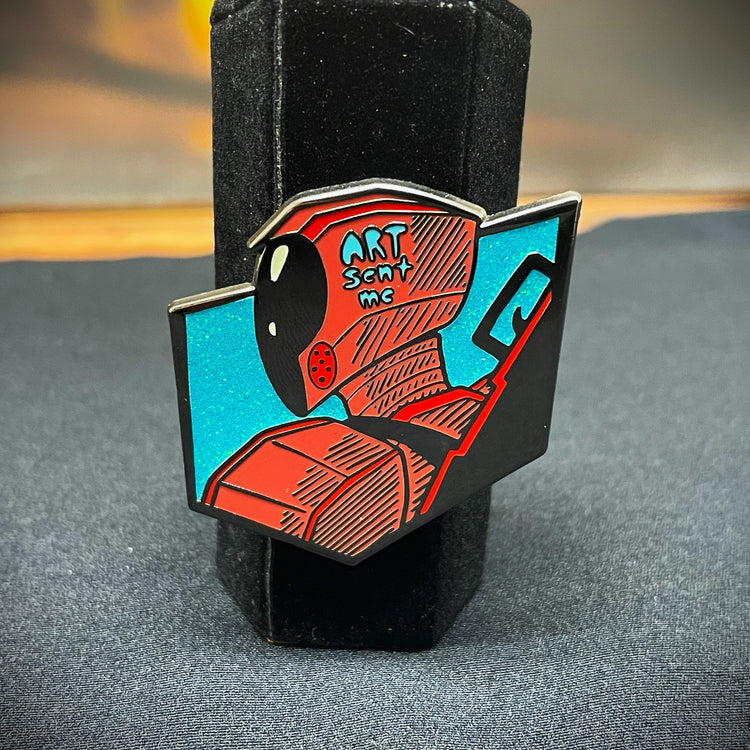 Murderbot Pins: Complete set of 3