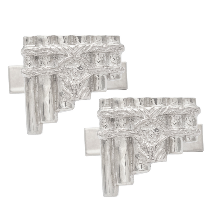 Eolian Talent Pipe Cufflinks