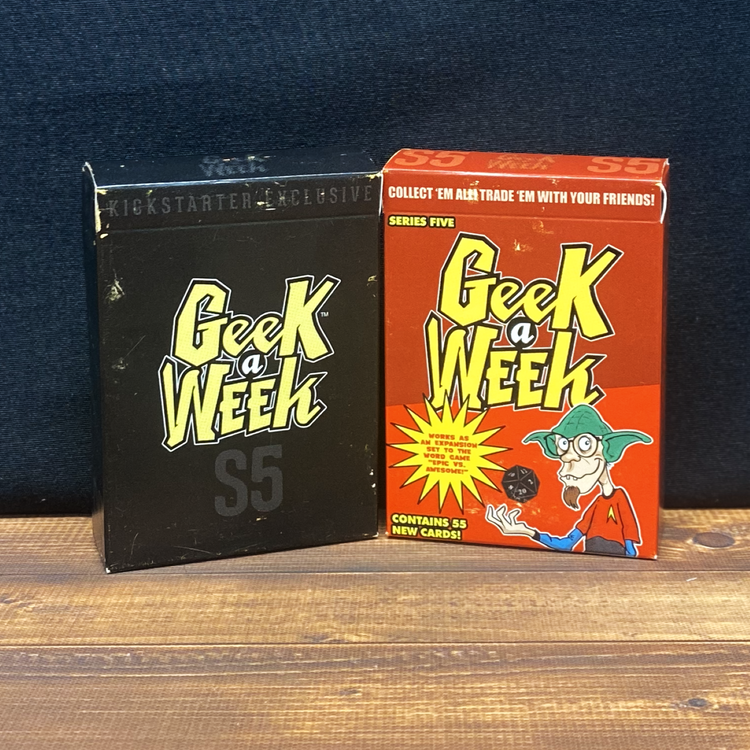 Geek a Week Trading Cards and Card Game