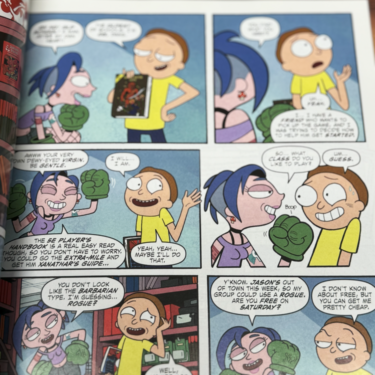 Rick and Morty vs. Dungeons & Dragons Trade Paperback