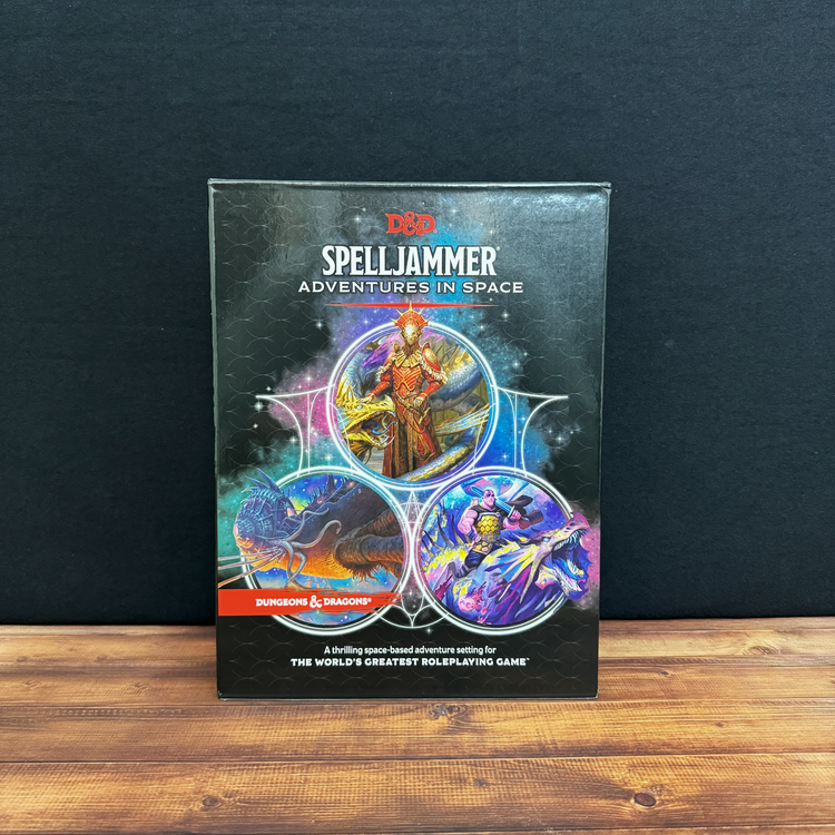 Spelljammer: Adventures in Space + Exclusive D&D cards
