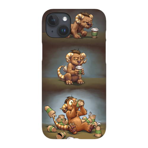 Coffee Critter Triptych Phone Case - Snap