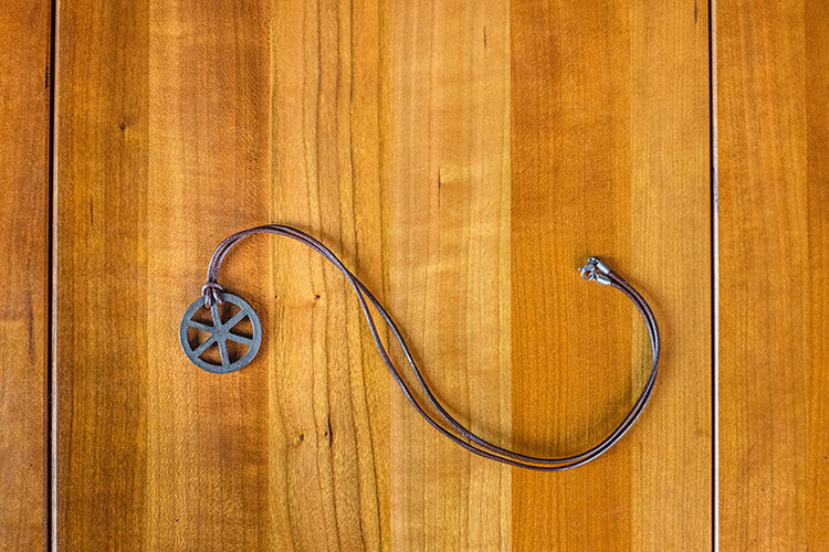 Tehlu's Iron Wheel Pendant