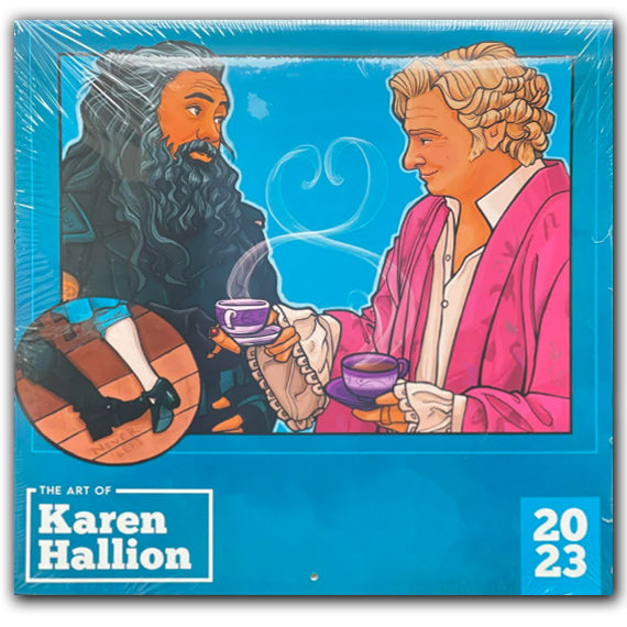 2023 Karen Hallion Yearly Art Calendar