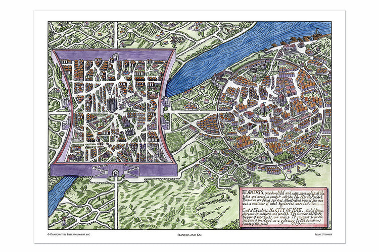 Art - Elantris Maps Set
